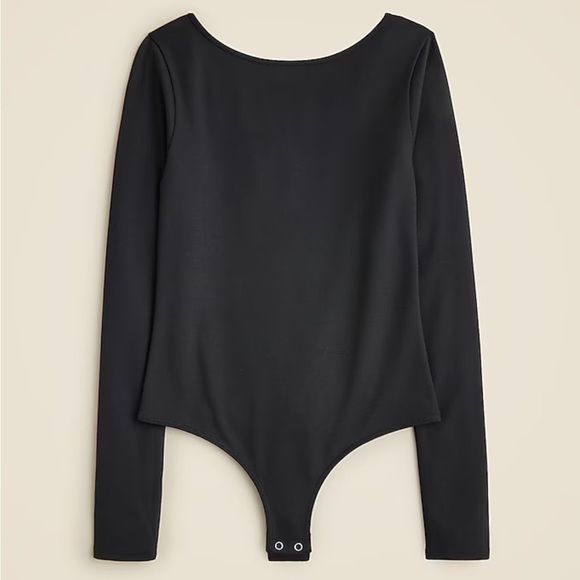 J crew Scoopback bodysuit in stretch cotton blend - Picture 3 of 5